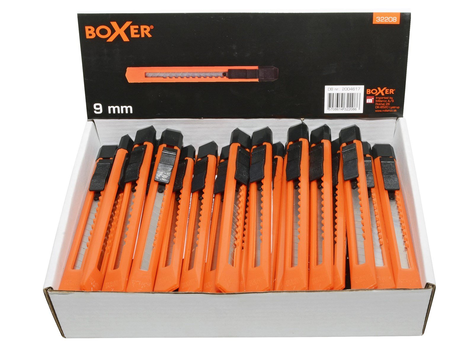 Boxer Knife 9 mm - plast Boxer Knife 9 mm - plast